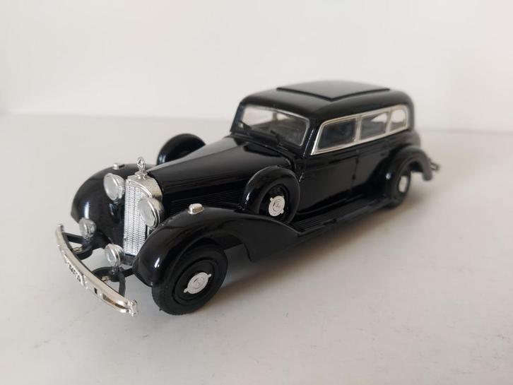 Rio 85 1938 Grande Mercedes-Benz 770K zwart, Hobby en Vrije tijd, Modelauto's | 1:43, Zo goed als nieuw, Auto, Overige merken