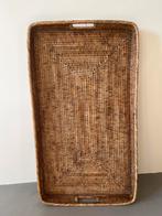 Rotan Birma Dienblad - 95x50 cm, Ophalen, Gebruikt, Rechthoekig, Overige materialen