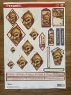 Uitdrukvel Studio Light - beren verjaardag, Hobby en Vrije tijd, Ophalen of Verzenden, Nieuw, Dieren, Knipvel