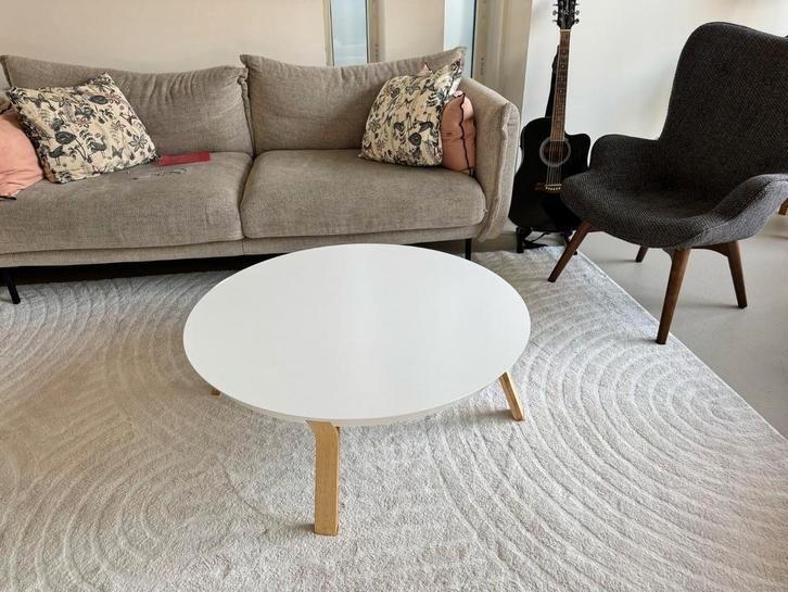 Kave Home salontafel Dilos, Huis en Inrichting, Tafels | Salontafels, Nieuw, Minder dan 50 cm, 50 tot 100 cm, 50 tot 100 cm, Rond