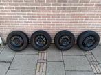 14 inch velgen (banden versleten, 1 ventiel lek), Auto-onderdelen, Banden en Velgen, Ophalen, 14 inch, Gebruikt, 155 mm