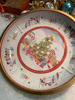#kerst Antieke Kerstschaal - Made in W-Germany kerst, Gebruikt, T, Ophalen of Verzenden, N