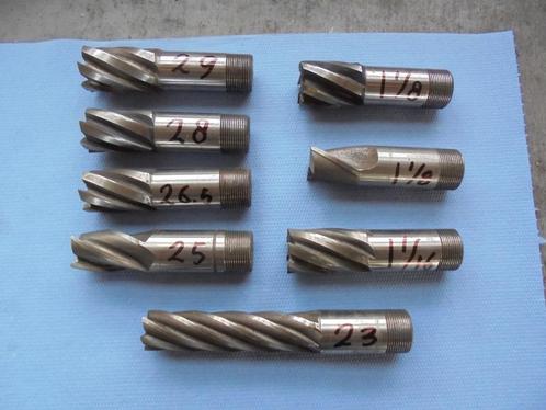 Set HSS frezen (Clakson / Gefra), Doe-het-zelf en Verbouw, Gereedschap | Freesmachines, Zo goed als nieuw, Overige soorten, Ophalen of Verzenden