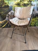 Rotan fauteuil Nieuw, Tuin en Terras, Tuinsets en Loungesets, Ophalen of Verzenden, Zo goed als nieuw, 2 zitplaatsen