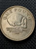 One pound munt uit 2008 Gibraltar, Ophalen of Verzenden, Overige landen, Losse munt