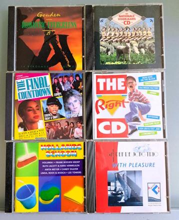 Cd's: diverse cd's 6 stuks beschikbaar voor biedingen