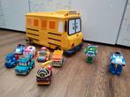 Robocar poli bus en diverse auto's met 2 transformerende, Kinderen en Baby's, Speelgoed | Actiefiguren, Gebruikt, Ophalen of Verzenden