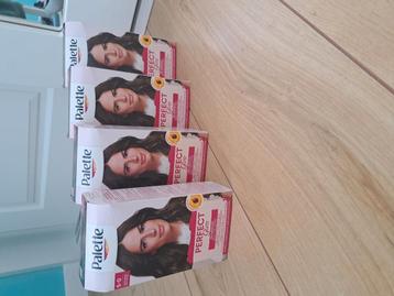 4x Semipermanente haarspoeling 5.0 donkerbruin (uitwasbaar) beschikbaar voor biedingen