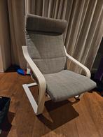 IKEA Poäng Fauteuil - Grijs, Huis en Inrichting, Fauteuils, Ophalen, Hout, Gebruikt, 50 tot 75 cm