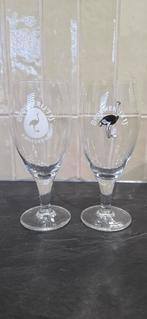 2 Brouwerij 't IJ Glazen, Verzamelen, Biermerken, Ophalen of Verzenden