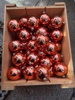 54 perzik roze, kunststof kerstballen, Ophalen of Verzenden, Zo goed als nieuw