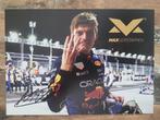 max Verstappen handtekening kaart, Ophalen of Verzenden, Nieuw, Formule 1