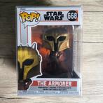 Funko Pop Star Wars The Mandalorian The Armorer, Ophalen of Verzenden, Zo goed als nieuw