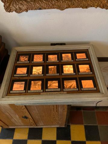 Lichtbak antiek koffiecultuur museumstuk beschikbaar voor biedingen