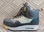 Nike Air Max 1 mid Sneakerboot black volt waterproof 36.5, Ophalen of Verzenden, Zo goed als nieuw, Sneakers of Gympen, Zwart