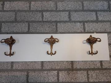 3 vintage kapstok kapstokhaken beschikbaar voor biedingen