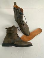 J478 DWRS maat 40 lage leren laarsjes leer boots schoenen, DWRS, Ophalen of Verzenden, Zo goed als nieuw, Groen