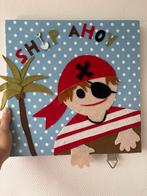 Leuk kinderschilderij - Piraat, Ophalen, Zo goed als nieuw, Wanddecoratie