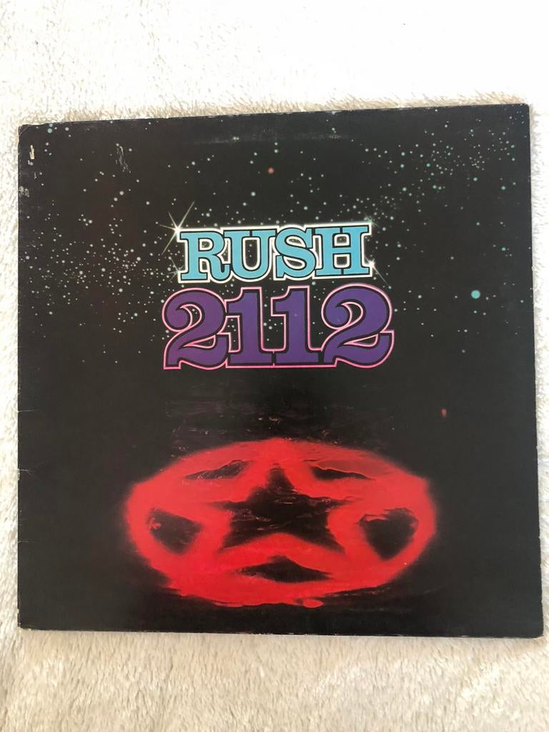 Lp Rush 2112, Ophalen, Gebruikt, 12 inch