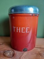 Oranje Emaille Theebus, Antiek en Kunst, Antiek | Emaille, Ophalen of Verzenden