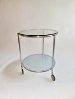 Vintage strind trolley  Ehlén Johansson voor Ikea, Ophalen, Minder dan 55 cm, Rond, Glas