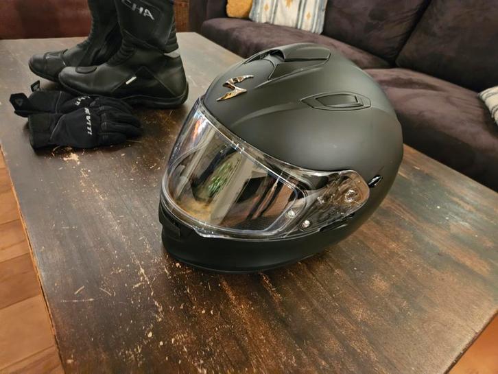 Complete motorkleding set, Motoren, Kleding | Motorhelmen, Heren, Integraalhelm, M, Overige merken, Tweedehands, Ophalen of Verzenden