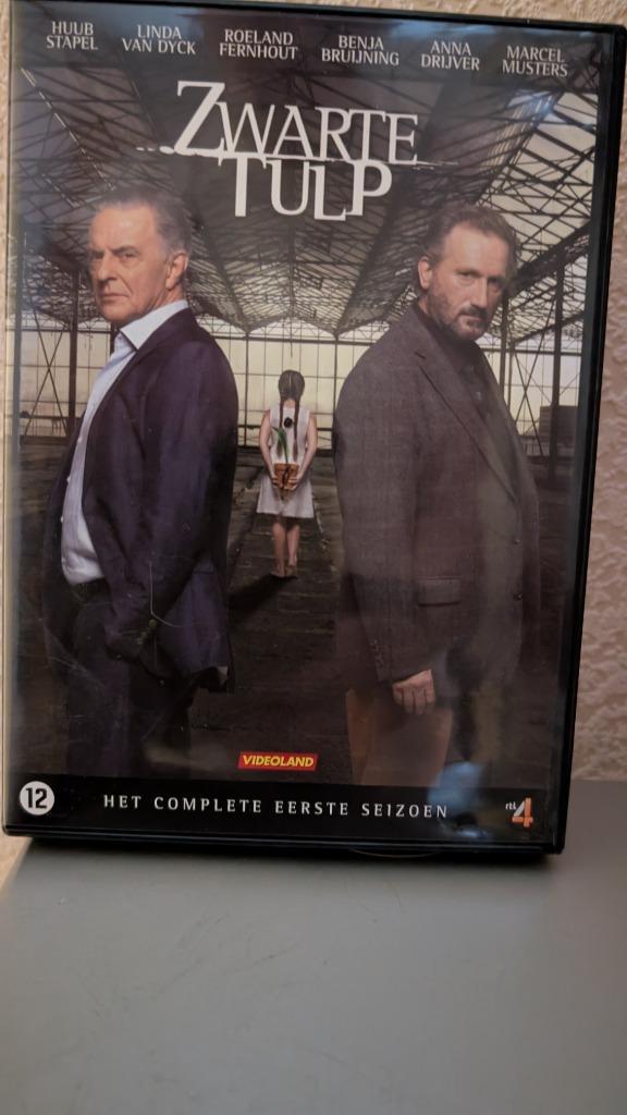 De zwarte tulp TV serie  12 delen 517 minuten in zr goede st, Cd's en Dvd's, Dvd's | Tv en Series, Zo goed als nieuw, Drama, Boxset