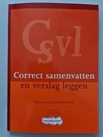 Correct samenvatten en verslag leggen beschikbaar voor biedingen