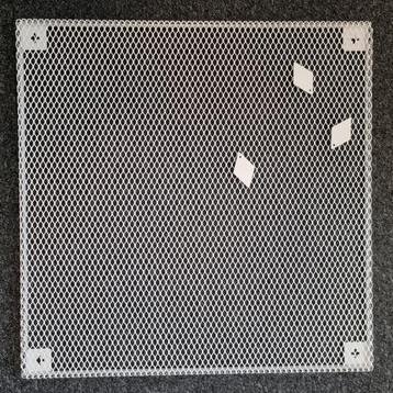   Leuk metaal memo board van gaas en magneten kleur wit beschikbaar voor biedingen