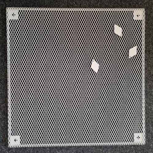 Leuk metaal memo board van gaas en magneten kleur wit, Huis en Inrichting, Woonaccessoires | Memoborden, Overige typen, Ophalen