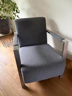 Stoel, antraciet, Huis en Inrichting, Fauteuils, Ophalen, Zo goed als nieuw, Stof, 50 tot 75 cm
