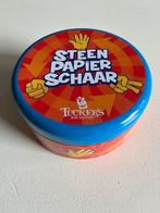 Steen Papier Schaar Reisspel in Blik, Een of twee spelers, Ophalen of Verzenden, Zo goed als nieuw, Reisspel