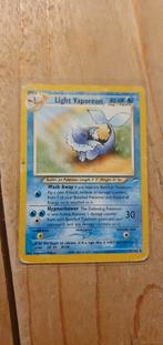 Light Vaporeon 52/105 Pokémon kaart Neo Destiny, Ophalen, Zo goed als nieuw, Losse kaart