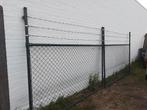 Heras hekwerk poort, Tuin en Terras, Tuinhekken en Hekwerk, Ophalen, Met poort, Gebruikt, Gaashekwerk