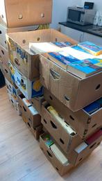 Partij boeken gratis - 10 bananendozen, Ophalen of Verzenden, Zo goed als nieuw
