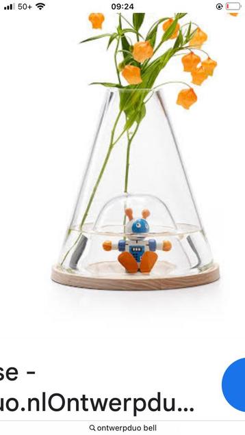 Gezocht! Ontwerpduo, Serax, Bell jar vaas beschikbaar voor biedingen