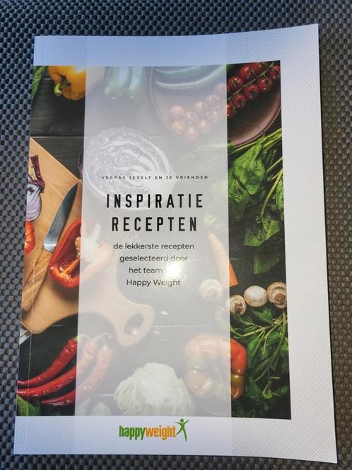 Happy weight,  inspiratie recepten, Boeken, Gezondheid, Dieet en Voeding, Zo goed als nieuw, Dieet en Voeding, Ophalen of Verzenden