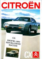 Brochure Citroen CX 1987, Ophalen of Verzenden, Gelezen, Citroën