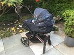 Cybex Priam 4 Jewels of Nature Lux Reiswieg Dark Blue, Kinderen en Baby's, Kinderwagens en Combinaties, Zo goed als nieuw, Combiwagen