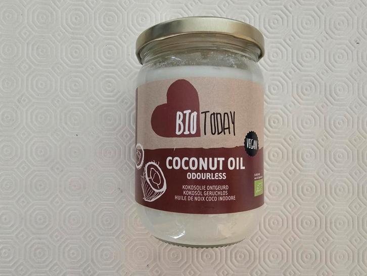 Bio Today Kokosolie | Vegan | Biologisch | Ongeopend nieuw, Sport en Fitness, Fitnessmaterialen, Nieuw, Overige typen, Armen, Benen