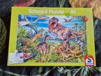 Schmidt puzzle 60 stukjes dino, Ophalen of Verzenden, Minder dan 500 stukjes, Zo goed als nieuw