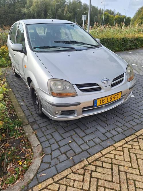 Nissan Almera Tino 1.8 2002 Grijs, Auto's, Nissan, Particulier, Almera Tino, Benzine, C, MPV, Handgeschakeld, Origineel Nederlands