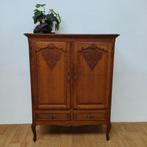 Brocante Queen Ann barkast wandkast buffetkast ladekast 309, Valkenswaard, Gebruikt, Info@flashbackfurniture.nl, Eikenhout