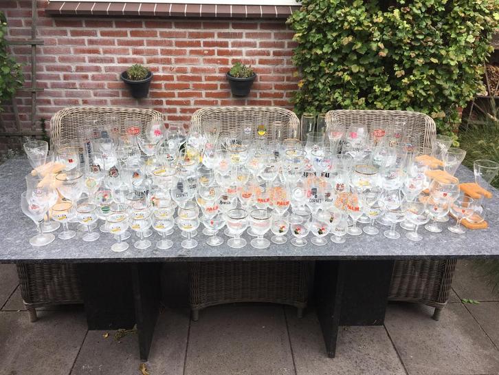 Ca. 200 stuks glazen voor speciaal bier, Verzamelen, Biermerken, Zo goed als nieuw, Glas of Glazen, Hertog Jan, Ophalen of Verzenden
