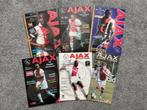 6x voetbal programma AJAX Cape Town 1999-2004 uniek, Verzenden, Zo goed als nieuw, Ajax, Boek of Tijdschrift