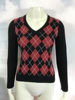 Mexx wiebertjes trui zwart rood maat XS (1C2)