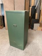 Grote ijzeren bak/kast voor bijv. landkaarten, Ophalen, Gebruikt, Vintage