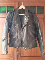 Retro motorjas, leren jas. Vintage merk Polo, Ophalen of Verzenden, Dames, Tweedehands, Polo