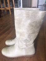 Old Florence stoere leren laarzen kleur beige wit maat 39, Hoge laarzen, Beige, Nieuw, Ophalen of Verzenden