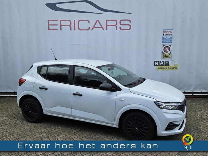 Dacia Sandero 1.0 TCe Bi-Fuel Essential LPG G3 AIRCO, Auto's, Dacia, Bedrijf, Te koop, Sandero, ABS, Airbags, Airconditioning